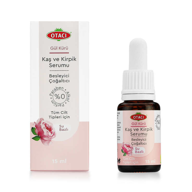Otacı Gül Kürü Kaş ve Kirpik Serumu 15 ml -1