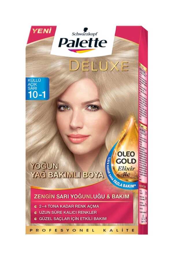 Palette Deluxe 10-1 Küllü Açık Sarı Saç Boyası - 1