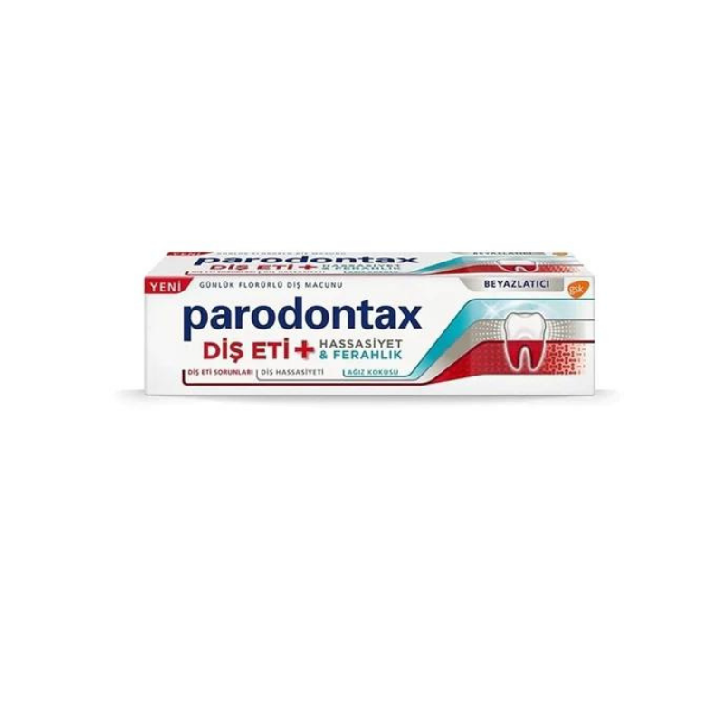 Parodontax Diş Eti Hassasiyet Ferahlık Beyazlatıcı Diş Macunu 75 ml -1