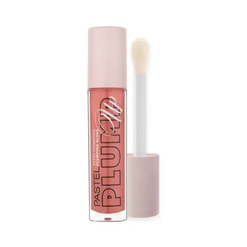 Pastel Plump Up Dolgunlaştırıcı Dudak Parlatıcısı - 208 Shimmer Nude -1