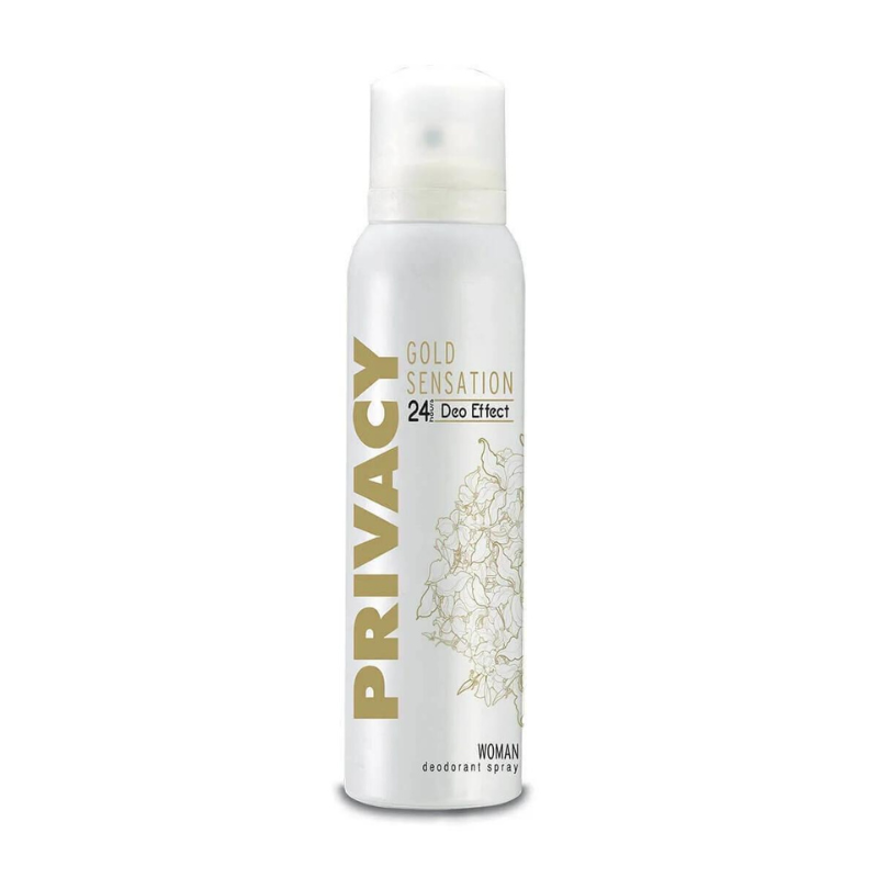 Privacy Gold Sensation Kadın Sprey Deodorant 150 ml -1