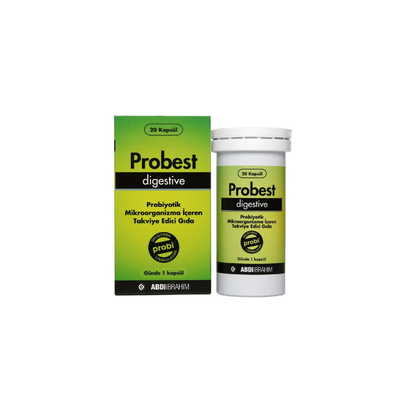 Probest Digestive Probiyotik Takviye Edici Gıda 20 Kapsül -1