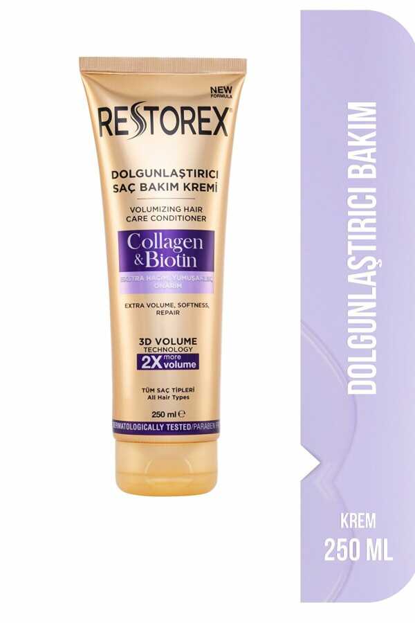 Restorex Collagen & Biotin Dolgunlaştırıcı Saç Bakım Kremi 250 ml -1
