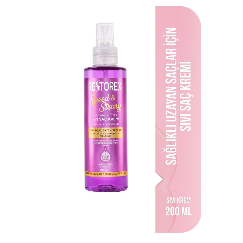 Restorex Speed & Strong Sıvı Saç Kremi 200 ml -1