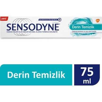 Sensodyne Derin Temizlik Diş Macunu 75 ml -1