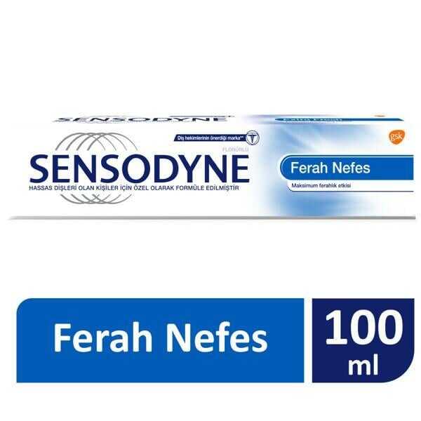 Sensodyne Ferah Nefes Diş Macunu 100 ml -1