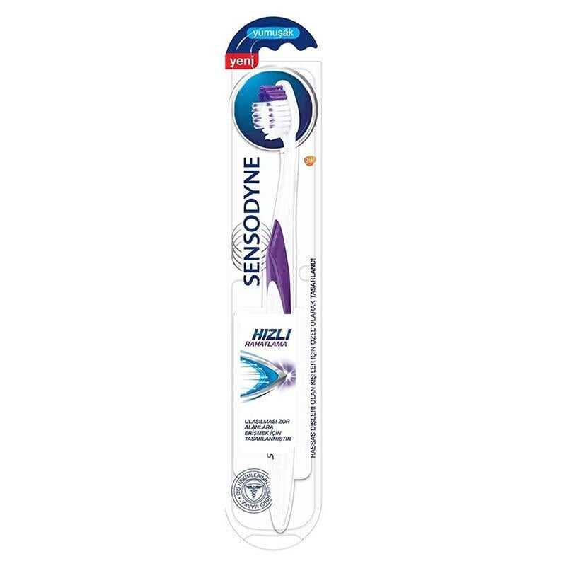 Sensodyne Hızlı Rahatlama Diş Fırçası Yumuşak -1