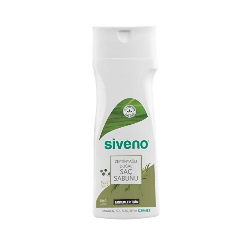 Siveno Zeytinyağlı Doğal Saç Sabunu 300 ml -1