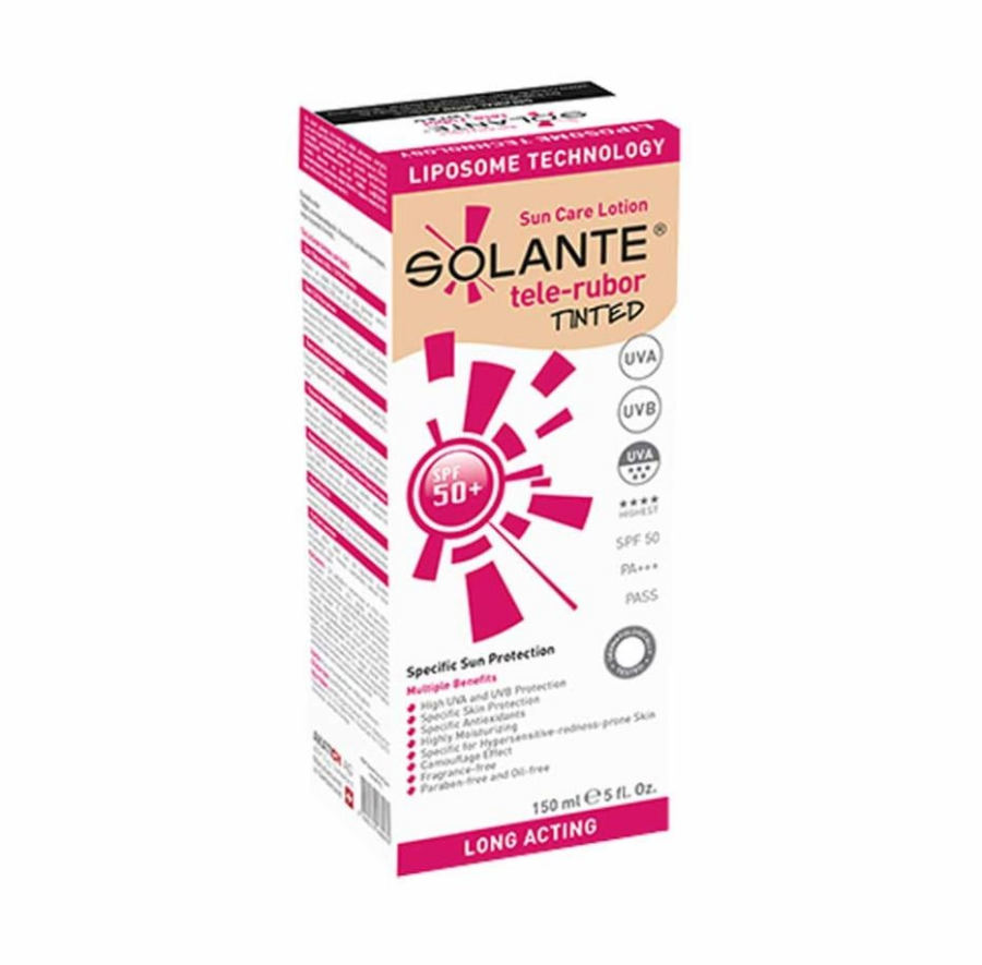 Solante Telerubor Tinted SPF 50+ Losyon 150 ml -1