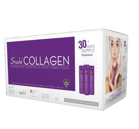Suda Collagen Takviye Edici Gıda Erik Aromalı 30x40 ml -1