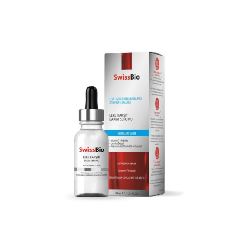 Swiss Bio Leke Karşıtı Bakım Serumu 30 ml -1