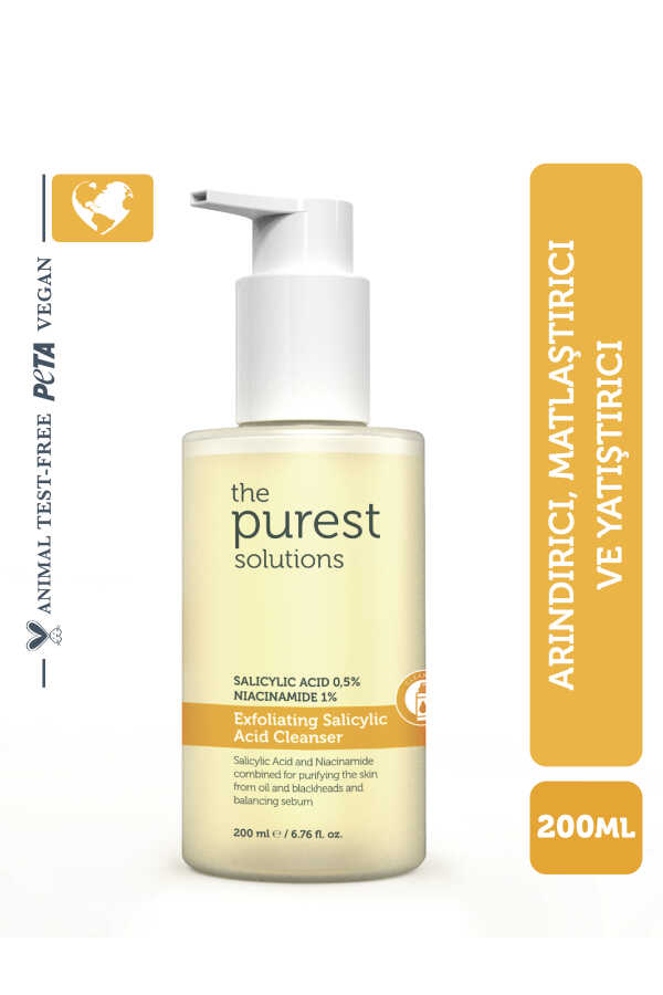 The Purest Solutions Exfoliating Salicylic Acid Cleanser 200 ml -1