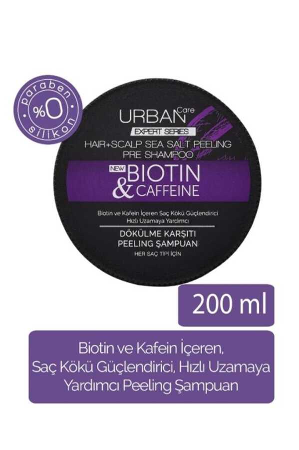Urban Care Biotin & Caffeine Dökülme Peeling Şampuan 200 ml -1