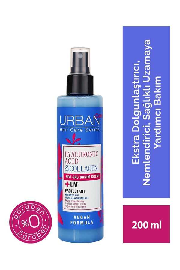 Urban Care Hyaluronic Acid & Collagen Sıvı Saç Bakım Kremi 200 ml -1