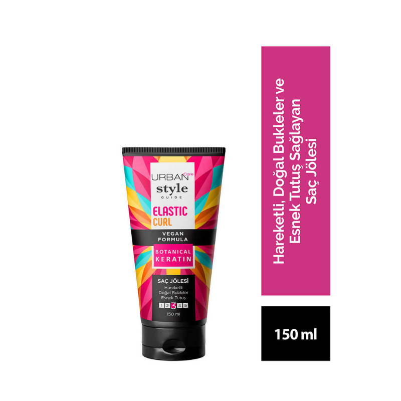 Urban Care Style Guide Elastic Curl Esnek Tutuş Saç Jölesi 150 ml -1