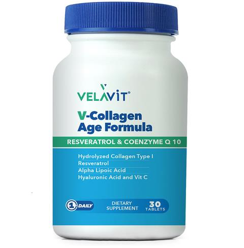 Velavit V-Collagen Age Formula Takviye Edici Gıda 30 Tablet -1