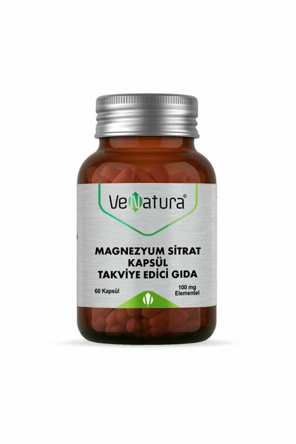 Venatura Magnezyum Sitrat 60 Kapsül -1