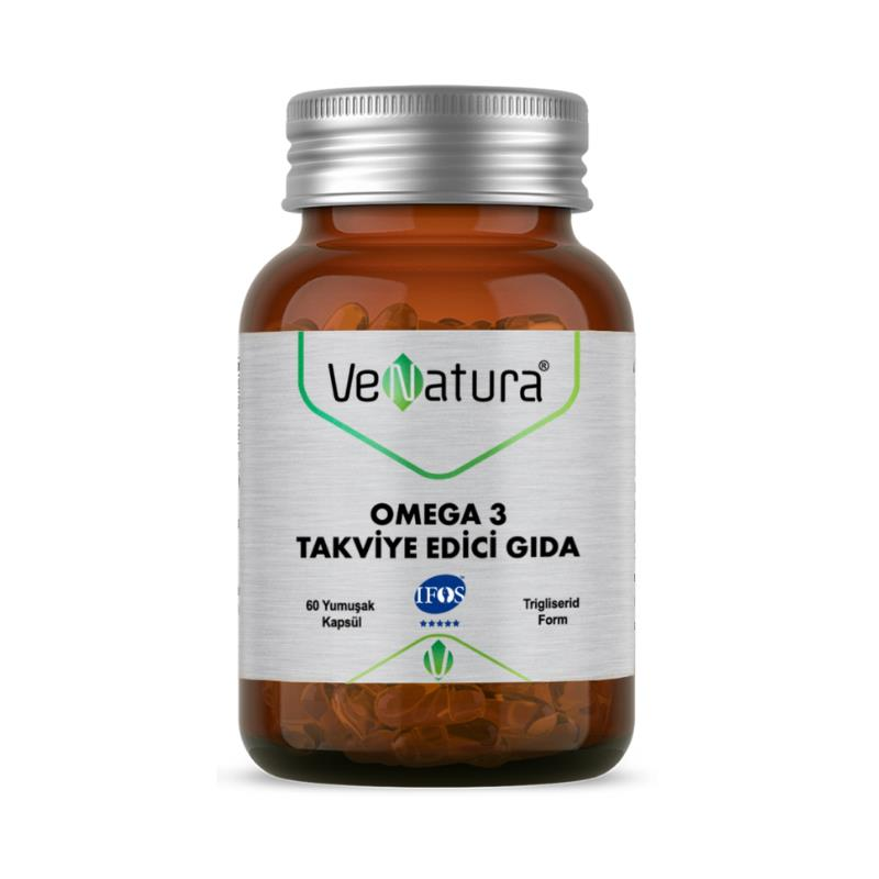 Venatura Omega-3 Takviye Edici Gıda 60 Kapsül -1