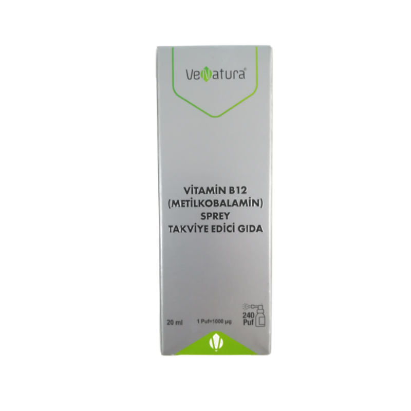 Venatura Vitamin B12 (Metilkobalamin) Sprey 20 ml -1