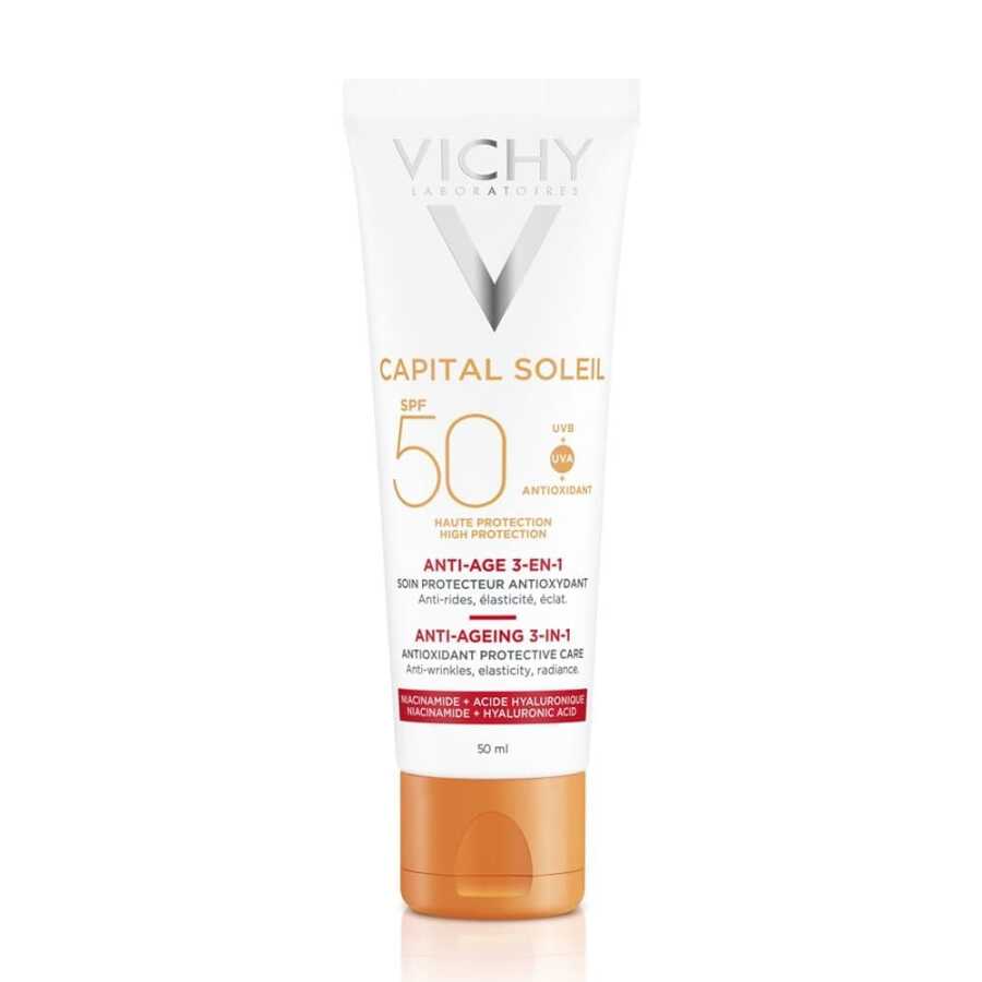 Vichy Capital Soleil SPF 50 Anti Age Güneş Kremi 50 ml -1