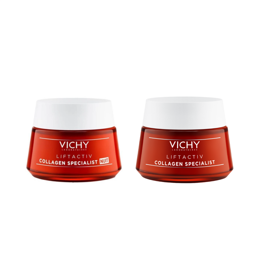 Vichy Liftactiv Collagen Specialist Gece ve Gündüz Bakım Seti -1