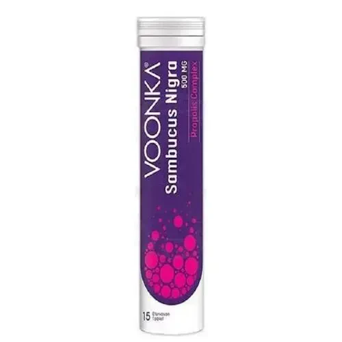 Voonka Sambucus Nigra Propolis Complex 15 Efervesan Tablet -1