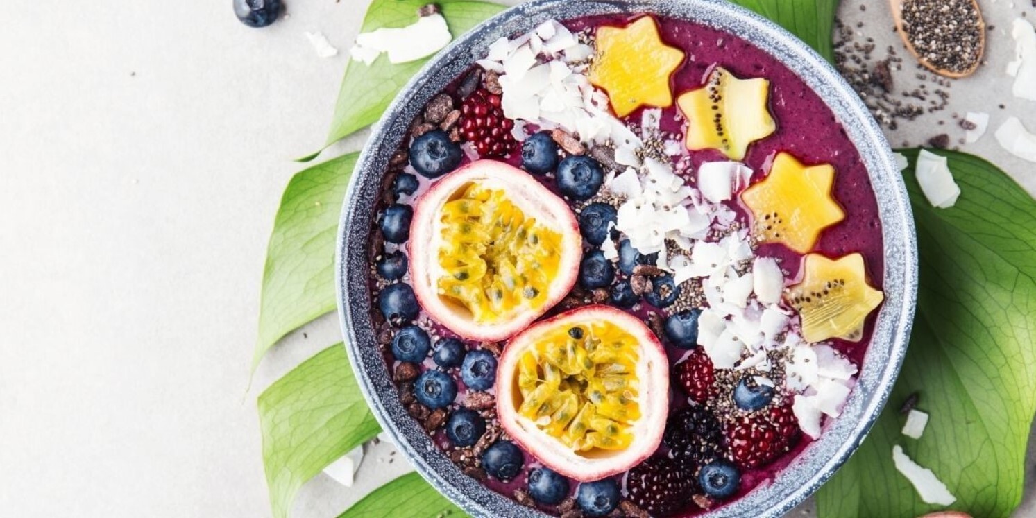 Rengarenk Görünümüyle İştah Kabartan Acai Bowl
