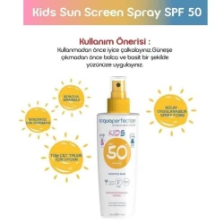 Acqua Perfection Kids Güneş Koruyucu Sprey SPF50 200 ml - 3