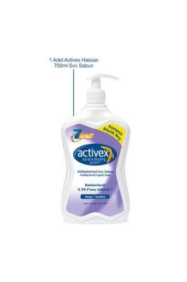 Activex Antibakteriyel Hassas Koruma Sıvı Sabun 700 ml - 2