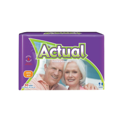 Actual Medium Beden Orta Boy Yetişkin Hasta Bezi 30 Adet - Actual