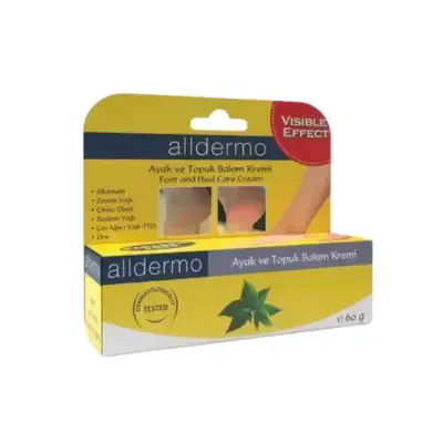 Alldermo Ayak & Topuk Bakım Kremi 60 gr - 1