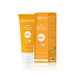 Alldermo Güneş Koruyucu Yüz Kremi SPF50 75 ml - Alldermo