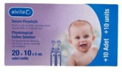 Alvita Serum Fizyolojik 30 Flakon 5 ml - Alvita