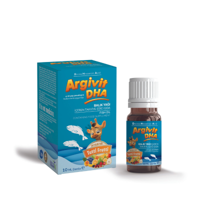 Argivit DHA Balık Yağı Damla 10 ml - 1