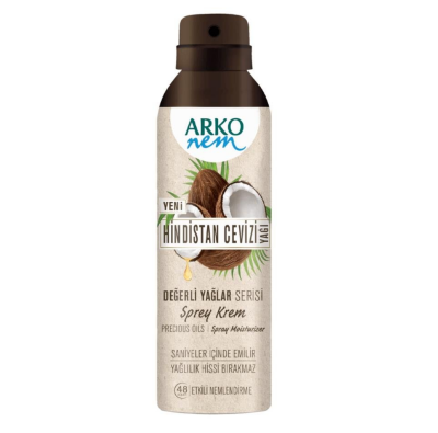 Arko Nem Hindistan Cevizi Sprey Krem 150 ml - 1