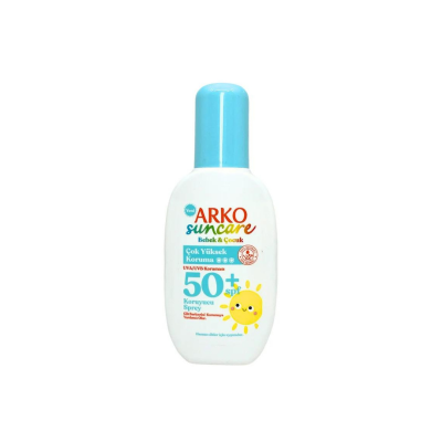 Arko Suncare Spf50+ Bebek ve Çocuk Güneş Koruyucu Sprey 200 ml - 1