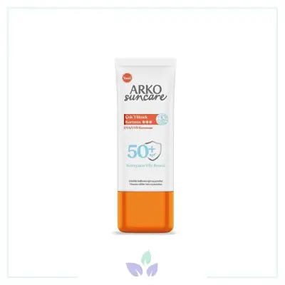 Arko Suncare Spf50+ Güneş Koruyucu Yüz Kremi 50 ml - 1