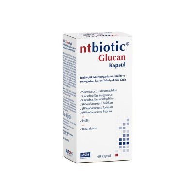 Assos Ntbiotic Glucan 60 Kapsül - 1
