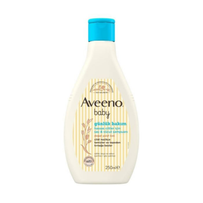 Aveeno Baby Saç ve Vücut Şampuanı 250 ml - 1