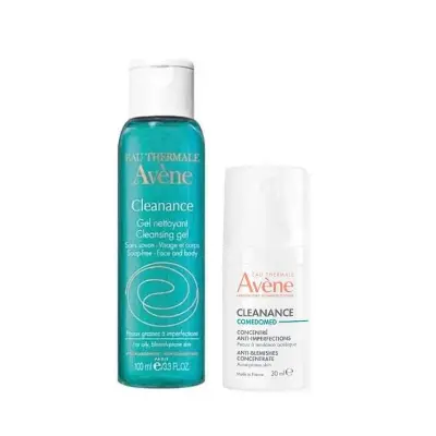 Avene Cleanance Comedomed Konsantre Bakım Kremi 30 ml + Avene Cleanance Temizleme Jeli 100 ml Hediye - 1