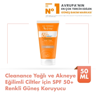 Avene Cleanance Tinted Unifying Spf50+ 50 ml - 8