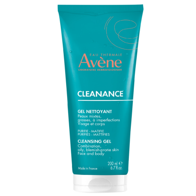 Avene Cleanance Yağlı ve Akneye Eğilimli Ciltler İçin Temizleme Jeli 200 ml - 1