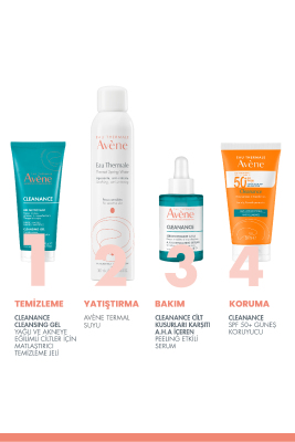 Avene Cleanance Yağlı ve Akneye Eğilimli Ciltler İçin Temizleme Jeli 200 ml - 10