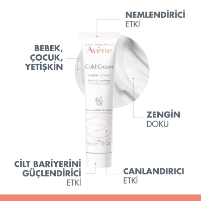 Avene Cold Cream Kuru-Çok Kuru Ciltler İçin Nemlendirici Krem 40 Ml - 10