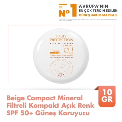 Avene Compact Sable SPF50+ Kapatıcı Kompakt Krem 10 gr - Beige - 8
