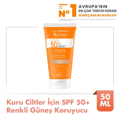 Avene Creme Tinted Renkli Güneş Kremi SPF50+ 50 ml - 8