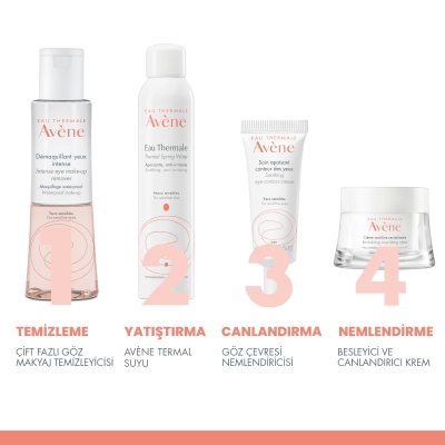 Avene Demaquillant Yeux İntense 125 ml Çift Bazlı Makyaj Temizleyici - 12
