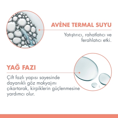 Avene Demaquillant Yeux İntense 125 ml Çift Bazlı Makyaj Temizleyici - 13