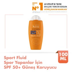 Avene Fluid Sport SPF 50+ Güneş Koruyucu Krem 100 ml - 7