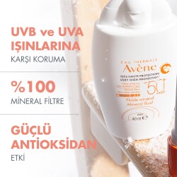 Avene Fluide Mineral Güneş Koruyucu Krem SPF50+ 40 ml - 9